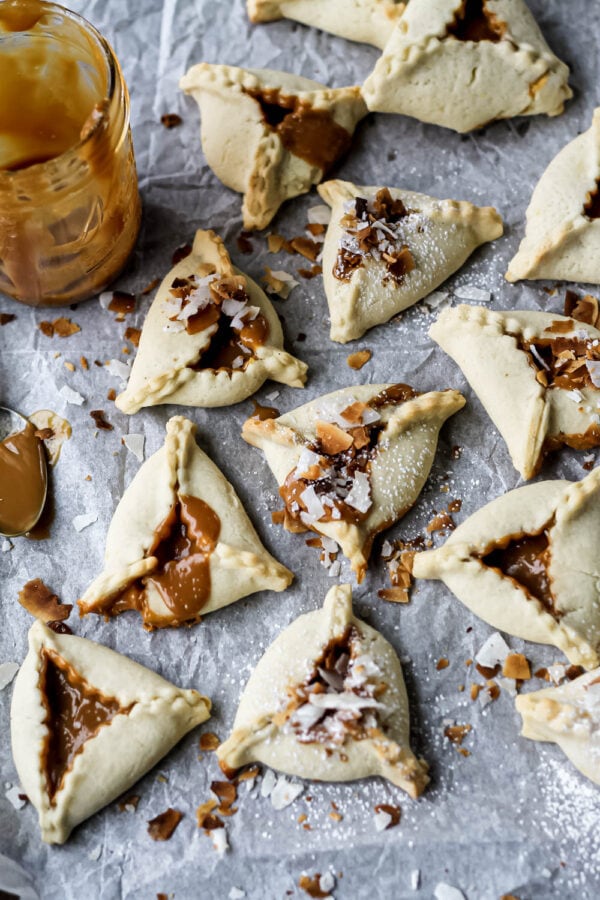 dulce de leche hamantaschen