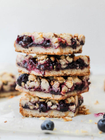 Blueberry Lemon Crumb Bars