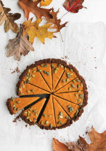Pumpkin Brown Butter Gingersnap Tart