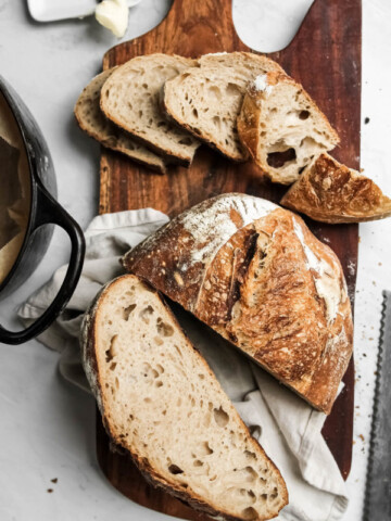 homemade sourdough bread