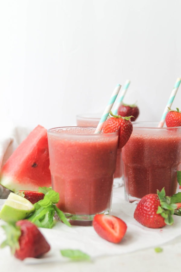 Watermelon Strawberry Mint Icee